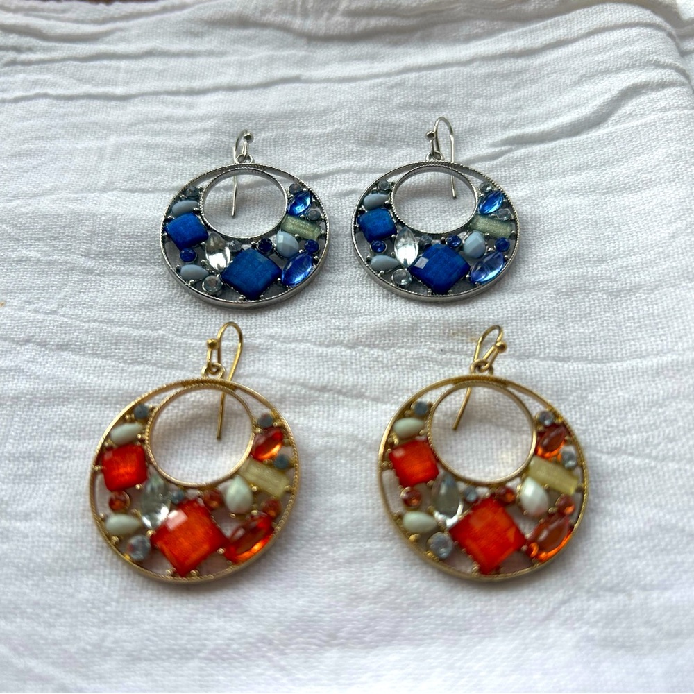Women’s earring sets.